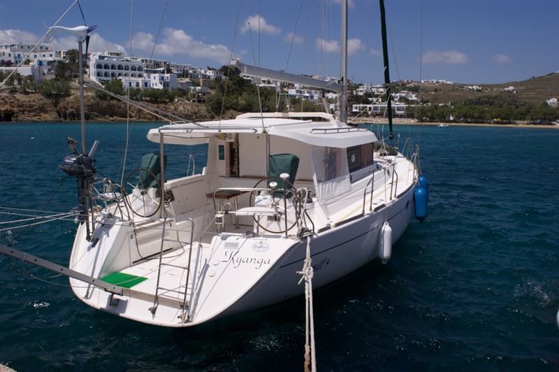 яхта в Греции